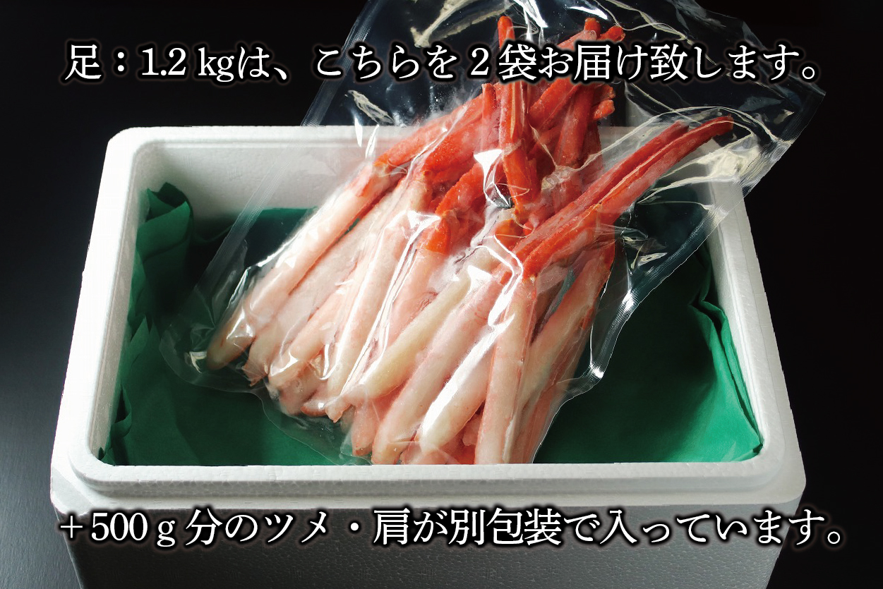 希少 カニ かに 蟹 紅ズワイガニ ベニズワイガニ 送料無料 国産 越前産 生紅ずわいハーフポーション 600ｇ 冷凍 足 肩 ツメ  www.kasv.ee