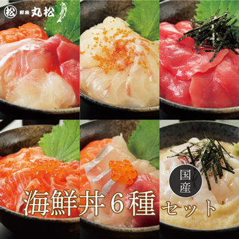 海鮮丼の素 6種セット